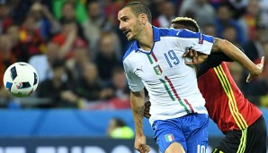 Italiens Verteidiger Leonardo Bonucci steht gegen Israel wieder im Kader