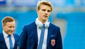 Martin Ödegaard steht bei Real Madrid unter Vertrag