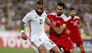 Ashkan Dejagah trägt bereits das neue WM-Trikot des Irans.