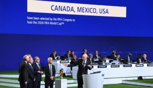 2018 fiel die Entscheidung über die WM-Austragung in Kanada, den USA und Mexiko im Jahr 2026.