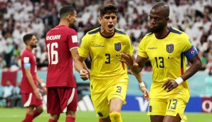 Enner Valencia führte Ecuador bei der WM zum Auftaktsieg gegen Katar.