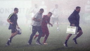 Die Partie zwischen Heidenheim und Aue musste abgebrochen werden