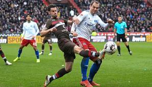 In der 2. Bundesliga kommt es heute zum Stadtderby zwischen dem HSV und St. Pauli.