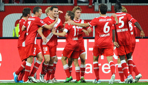 Mit einem 3:1-Heimsieg beendete Fortuna Düsseldorf die Siegesserie von 1860 München