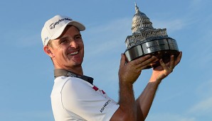 Sieg am Extra-Loch: Ein strahlender Justin Rose