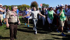 Rory McIlroy wurde auf dem Weg von einem Loch zu einem anderen heftig beleidigt