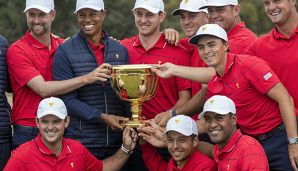 Tiger Woods hat die USA zum Sieg im Presidents Cup geführt.