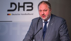 DHB-Präsident Andreas Michelmann hofft auf die Chance, ein Olympia-Quali-Turnier ausrichten zu dürfen