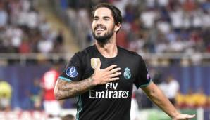 Isco verlängert bei Real Madrid seinen Vertrag bis 2022