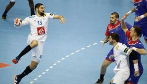 Gab gegen Russland im letzten Gruppenspiel sein Comeback: Frankreichs Superstar Nikola Karabatic.