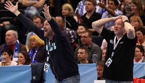 Martin Schwalb (l.) und Andreas Rudolph (r.) stehen mit ihrem HSV momentan auf Platz sechs