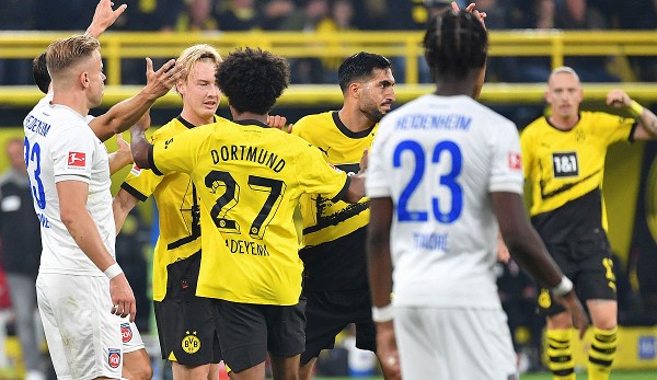 Julian Brandt erzielt die 1:0-Führung für Dortmund.