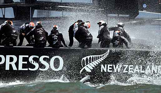 Das Team New Zealand hat beim America's Cup seine Führung ausgebaut