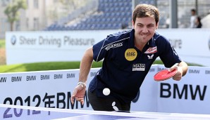 Timo Boll ist im belgischen Verviers locker ins Viertelfinale eingezogen