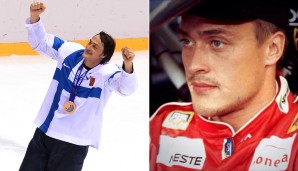 TEEMU SELÄNNE: Der finnische Superstar spielte 21 Jahre in der NHL - und fuhr in seiner Freizeit mehrfach in der World Rally Championship mit. Unter dem Pseudonym "Teukka Salama"