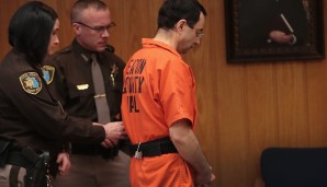 Larry Nassar 2018 vor Gericht in Charlotte/Michigan.