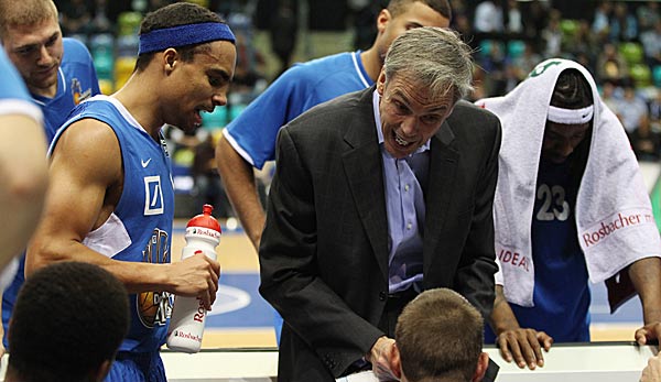 Frankfurt Skyliners Trainer Gordon Herbert war nicht zufrieden mit seinem Team