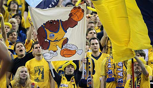 Die Fans von Alba Berlin hatten gegen Artland viel zu feiern