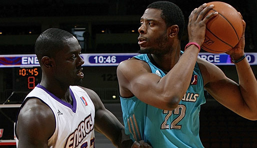 Patrick Ewing Junior (r.) im Trikot der Sioux Falls Skyforce