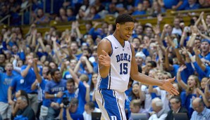 Jahlil Okafor gilt derzeit als Favorit auf den ersten Pick im NBA-Draft 2015