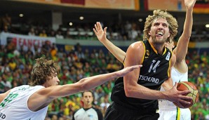 Den letzten DBB-Auftritt hatte Nowitzki 2011