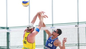 Jonathan Erdmann (r.) und Kay Matysik bezwangen die Brasilianer