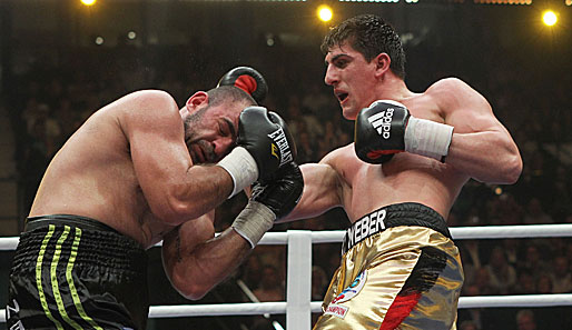 Marco Huck hat im WM-Kampf gegen Hugo Hernan Garay eine schwere Aufgabe zu bewältigen