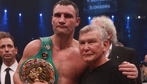 Fritz Sdunek war jahrelang der Trainer von Vitali Klitschko