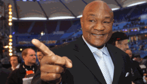 George Foreman stand im legendären Kampf 'Rumble in the Jungle' Muhammad Ali gegenüber