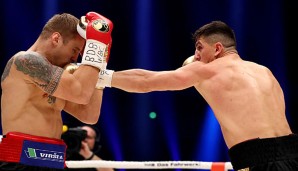 Marco Huck hat den Kampf gegen Mairis Briedis deutlich verloren