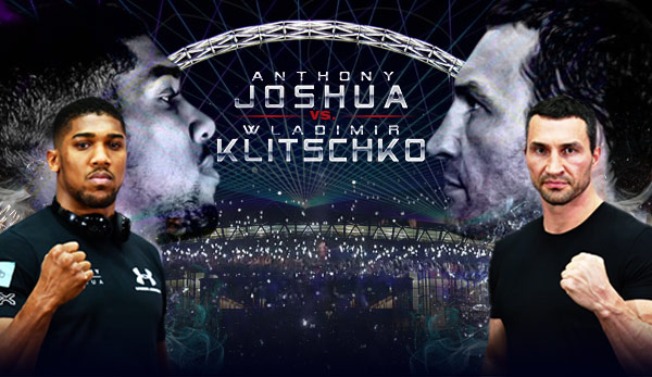 Wladimir Klitschko und Anthony Joshua treffen in London aufeinander
