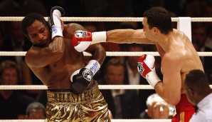 7. Juli 2007, IBF- und IBO-Titel: Sieg gegen Lamon Brewster durch RTD