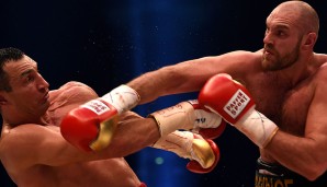 28. November 2015, IBF-, IBO-, WBO- und WBA-Titel: Niederlage gegen Tyson Fury durch UD