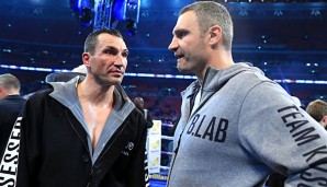 Vitali Klitschko lobt die Leistung seines Bruders