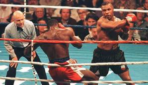 "Wie können diese Leute es wagen, mich mit ihren primitiven Fähigkeiten herauszufordern?" (Tyson nach seinem Sieg in Runde fünf gegen Frank Bruno 1989)