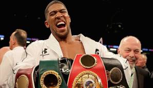 Anthony Joshua hat sich gegen Joseph Parker durchgesetzt.