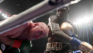 Lieferten sich einen der besten Schwergewichts-Fights der vergangenen Jahre: Tyson Fury (links) und WBC-Champions Deontay Wilder (rechts).