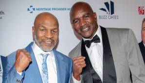 Mike Tyson und Evander Holyfield könnten in einem Fight nochmal gegeneinander antreten.