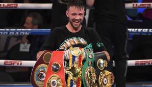 Josh Taylor hat die Titel im Superleichtgewicht vereint.