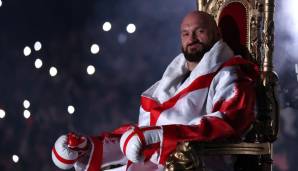 Platz 14 – TYSON FURY (Boxen): 69 Millionen Dollar (63 Millionen Dollar Gehalt, 6 Millionen Dollar Werbeeinnahmen) – 2021 nicht in den Top 100