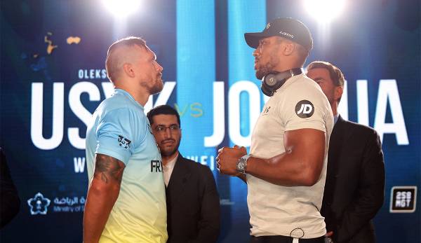 Anthony Joshua will es gegen Oleksandr Usyk nach einer ersten Niederlage noch einmal wissen.