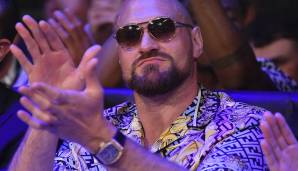 Tyson Fury als Zuschauer Mitte Juni in Liverpool.