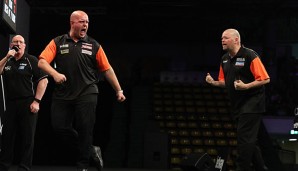 Raymond van Barneveld und Michael van Gerwen haben den World Cup of Darts 2017 gewonnen