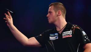 Max Hopp trifft beim Grand Slam of Darts u.a. auf Peter Wright.