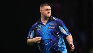 Daryl Gurney steigt in das Turnier ein.