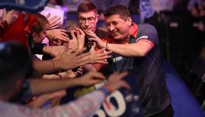 Mensur Suljovic trifft zum Start in Newcastle auf Nachrücker Chris Dobey.