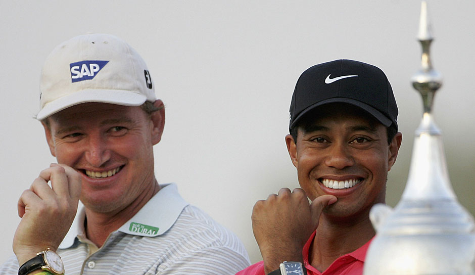 Ernie Els und Tiger Woods hatten nicht nur zu ihren Glanzzeiten allen Grund zur Freude. Aufgrund ihrer Leistungen landet das Duo geldtechnisch locker unter den Top 20 der bestverdienensten Golfer. SPOX listet alle Großverdiener auf