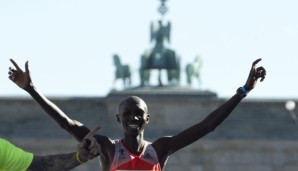 Wilson Kipsang war am 29. September die 42,195 km in 2:03:23 Stunden gelaufen