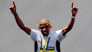 Meb Keflezighi sorgte für eine faustdicke Überraschung in Boston