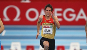 Christian Blum verpasste den alten deutschen Hallenrekord nur hauchdünn